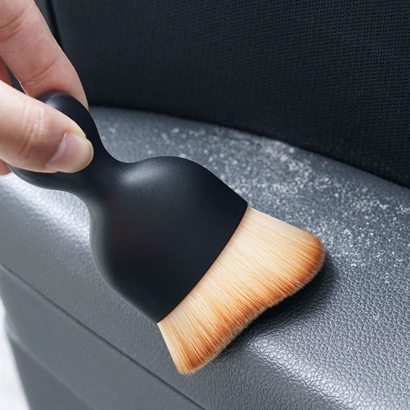 Car Interior Care Brush Air Conditioner Air Outlet Cleaning Brush Ultra Soft Auto Detailing Tool Car Gap Dust Removal Brush