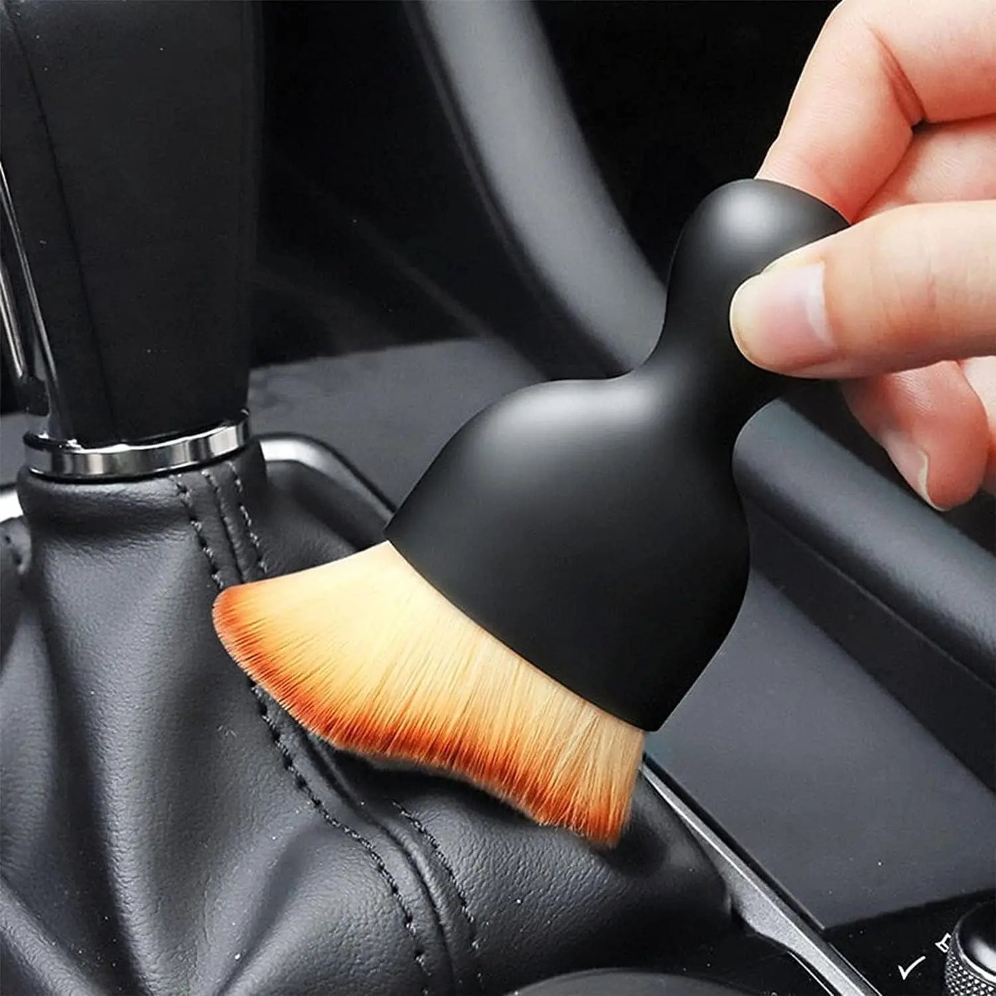Car Interior Care Brush Air Conditioner Air Outlet Cleaning Brush Ultra Soft Auto Detailing Tool Car Gap Dust Removal Brush